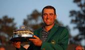 PIX: Scheffler wins Masters for maiden major victory