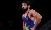 Dahiya clinches third straight Asian Wrestling gold