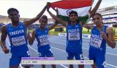 India's 4x400m mixed relay team wins World U-20 silver