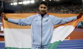 PICS: Tejaswin wins CWG bronze in men's high jump