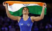 CWG Wrestling: Vinesh, Ravi, Naveen win golds