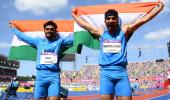 CWG: India wins gold-silver in men's triple jump