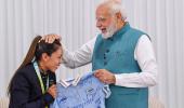 What CWG gold medallist Mirabai said after meeting PM