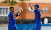 PHOTOS: Samson, Thakur lead India to five-wicket win