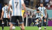 Messi magic too much for Aus as Argentina enter WC QF