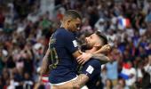 WC PIX: Giroud, Mbappe send France into quarters