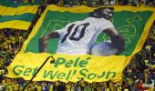 'Pele is not saying goodbye in a hospital right now'