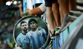 'Maradona is watching us from above and pushing us'