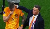 Van Gaal hails players' effort; bemoans penalty misses