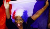 Paris celebrates win after World Cup clash vs Morocco