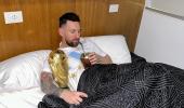 Who's Keeping Messi Company In Bed?