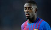 Soccer: Barca boss Xavi urges fans not to boo Dembele