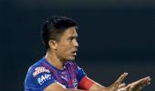 ISL: Chhetri's record strike in vain