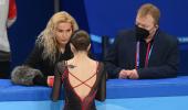 IOC president notes 'coldness' of Valieva's entourage