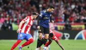 Champions League: Man U draw at Atletico; Benfica held