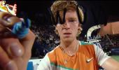 Russian tennis star Rublev writes 'No War Please'