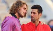 Djokovic 'playing by his own rules', says Tsitsipas