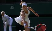 Wimbledon PIX: World No 1 STUNNED, Halep cruises