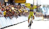 Van Aert extends Tour lead with stage four solo win