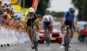 Tour de France: Clarke wins stage five