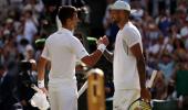 'It's officially a bromance' between Djokovic, Kyrgios