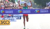 World Athletics: Gebreslase wins women's marathon