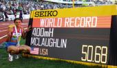 PICS: Miller-Uibo wins 400m in year's fastest time