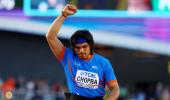 PIX: Chopra 'happy to win World silver; will take it'