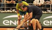 Zverev says several ligaments torn in foot