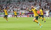 Late deflected strike keeps Aus World Cup hopes alive