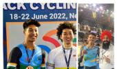 Cyclist Ronaldo scripts history in Asian c'ships