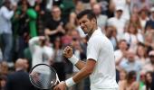 Wimbledon PIX: Djokovic, Jabeur move into Round 2