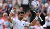 Wimbledon PIX: Djokovic cruises; Raducanu ousted