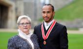 Lewis Hamilton plans to add his mother's surname