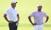 PIX: When Woods surprised Lahiri with practice invite