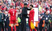 Soccer: Salah 'will be with Liverpool next season'