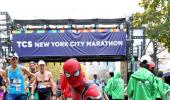 Even Spiderman Ran New York Marathon