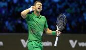 ATP Finals PIX: Djokovic downs Tsitsipas, Rublev wins