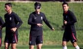 All eyes on masked Son as South Korea face Uruguay