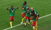 FIFA WC PIX: Cameroon rally to draw with Serbia