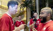 PIX: What Lewandowski Gifted A Saudi Fan