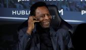 Pele hospitalised but daughter says no worry