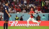 FIFA WC: Man invades pitch with Palestinian flag