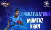 India's Mumtaz Khan named FIH rising player of year