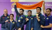 ISSF Worlds: Patil, Arjun, Kiran win India's 5th gold