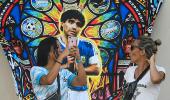 Soccer fans traverse continents for love of Argentina