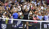 US Open PIX: Serena slays world No 2; Medvedev through