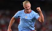 PICS: Haaland hoists Manchester City; Chelsea lose