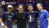 SEE: Big 4 Practice Ahead Of Laver Cup