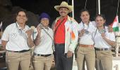 Equestrian: India women win historic bronze on debut